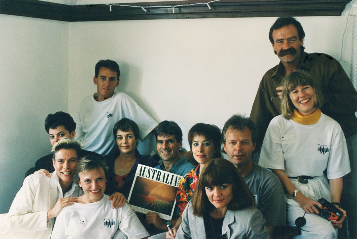 Wildlight staff and photographers 1988
